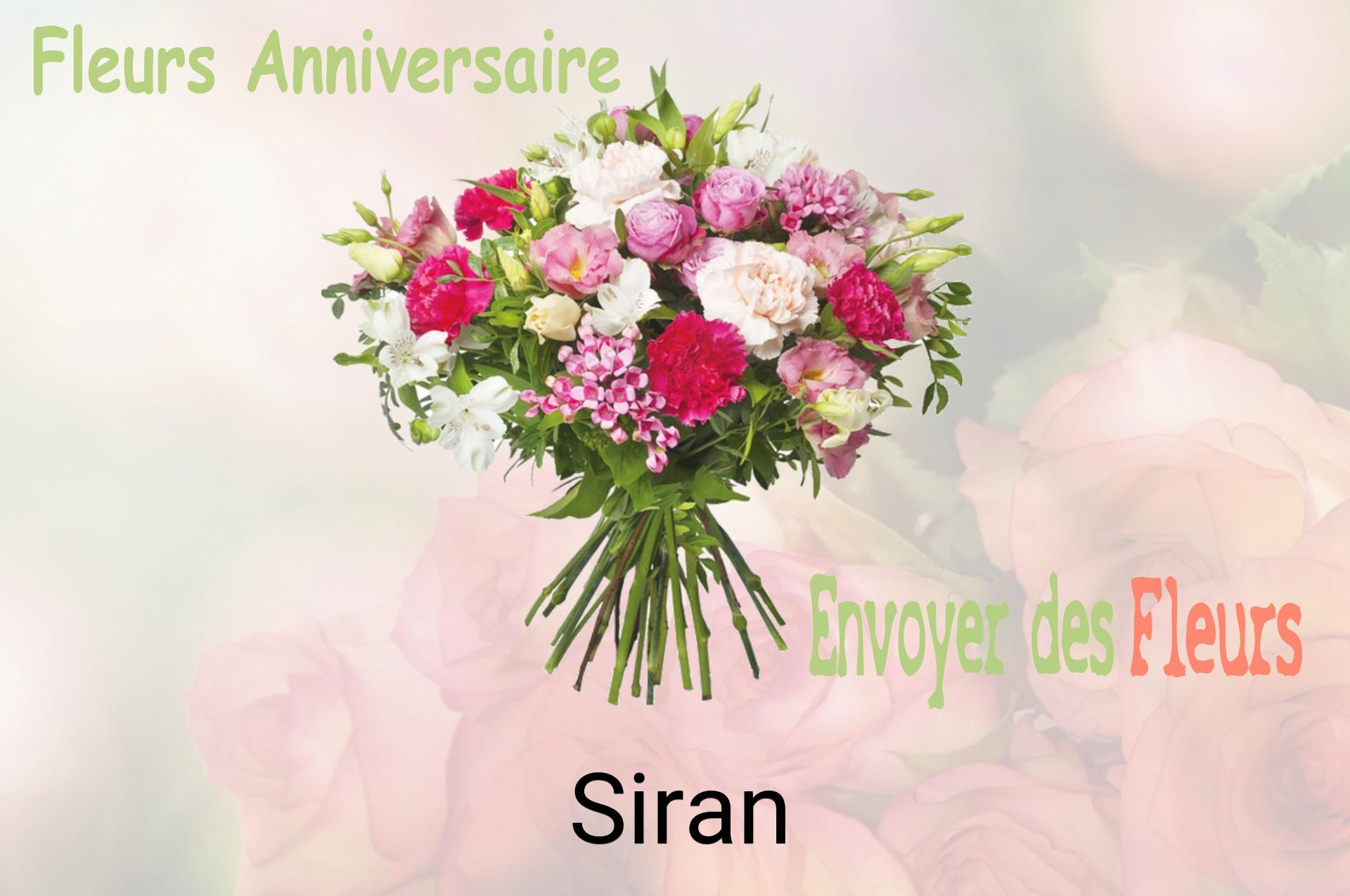 Bouquet de fleurs d’anniversaire livré à Siran